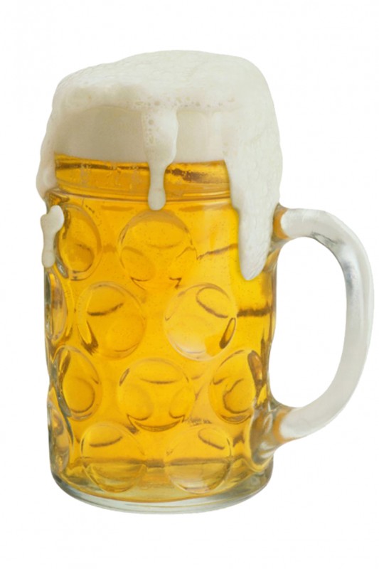 Wanddeco bierpul 55 x 40 cm