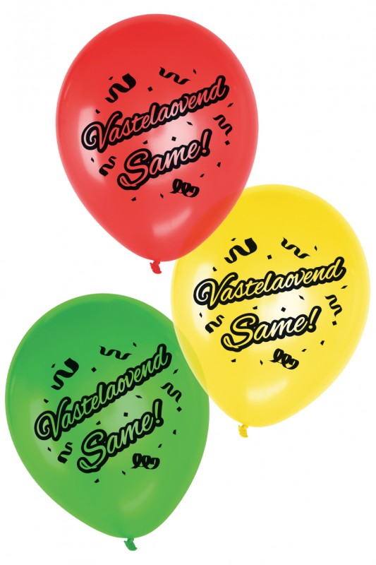 Ballon Vastelaovend Same 12 inch