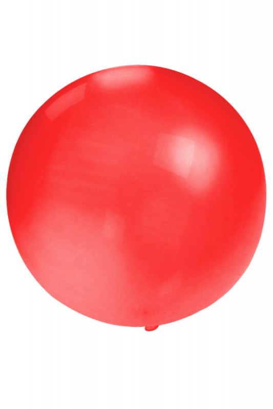 Ballon rood 24 inch per 10
