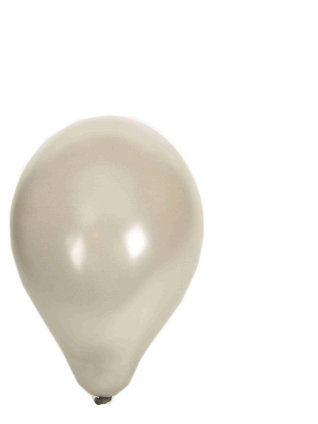 Ballon zilver 11 inch per 100