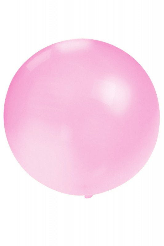 Ballon lichtroze 24 inch per 10