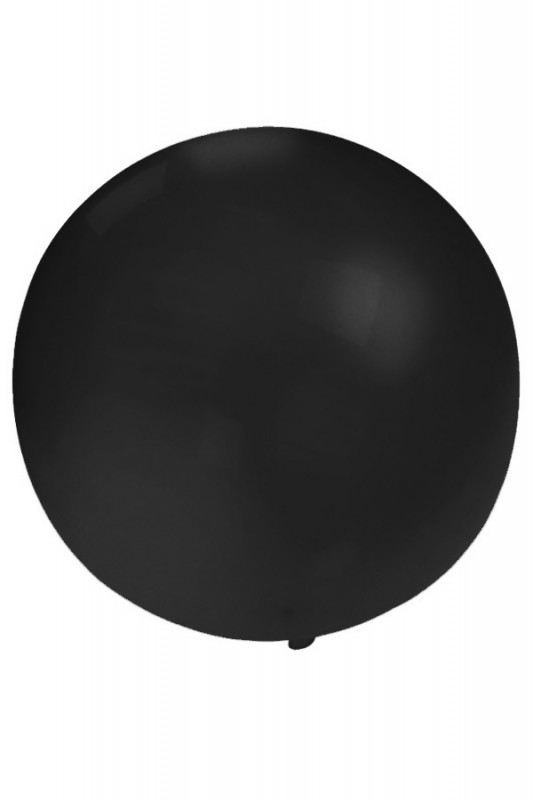 Ballon zwart 24 inch per 10