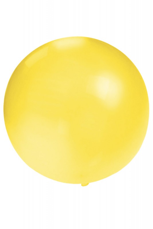 Ballon geel 24 inch per 10