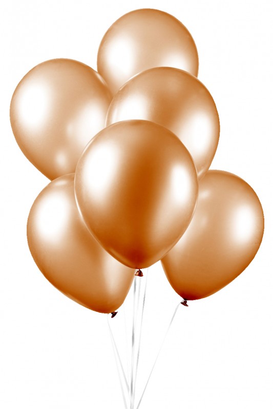 50 Balloons 12 inch pearl orange
