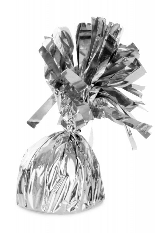 Ballon gewichtje zilver 150 gram