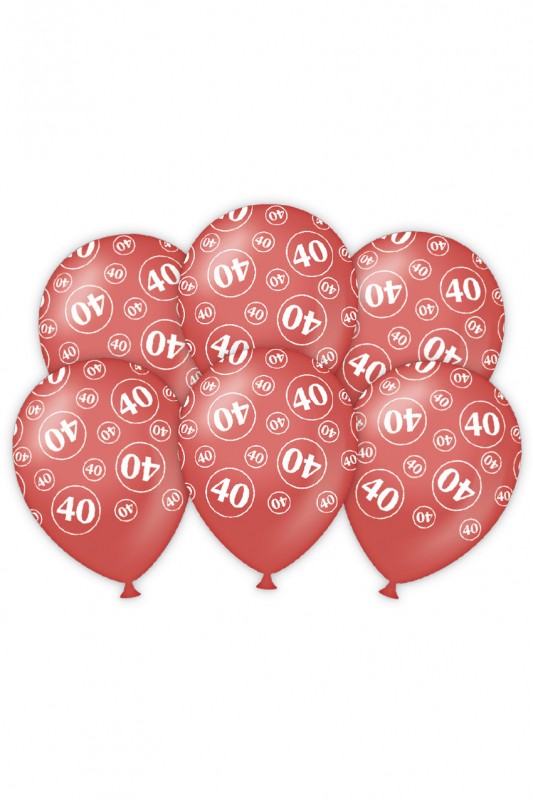balloons 40 jaar