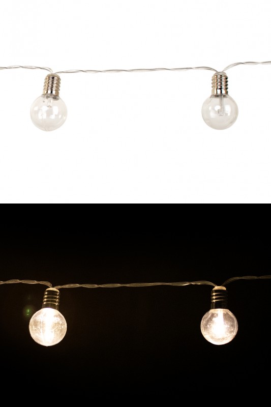 Verlichtingssnoer gloeilamp mini tr
