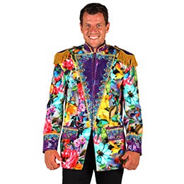 Herenjas Flower Star mix van kleuren