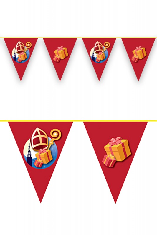 Vlaggenlijn Sinterklaas 10 mtr