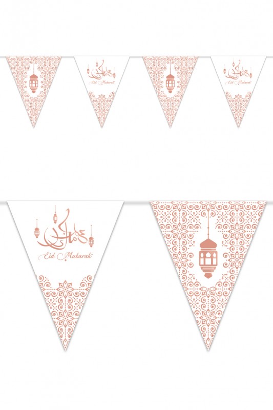 Vlaggenlijn 'Eid Mubarak' 6 mtr