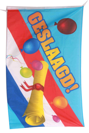 Vlag Nederland geslaagd 150 x 90 cm