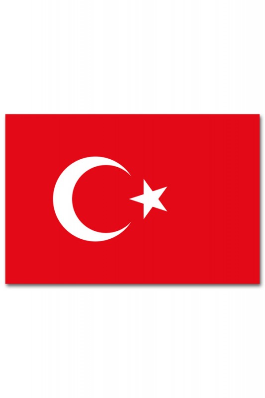 Vlag Turkije 90 x 150 cm.
