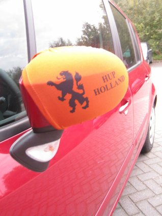 Autospiegel vlag oranje