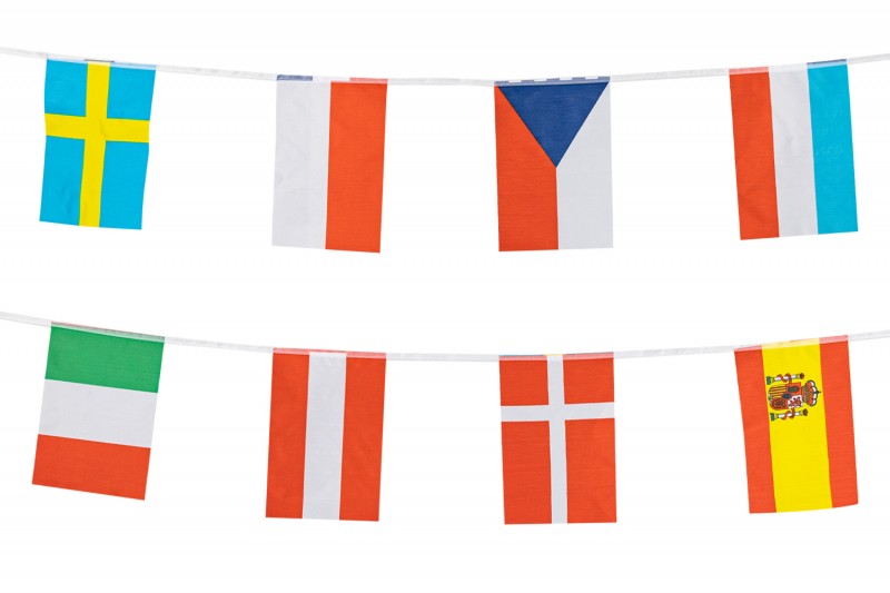 Vlaggenlijn Internationaal 9 mtr