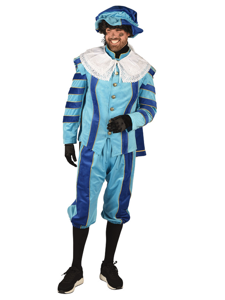 Heren Pietenpak 'luxe Cadiz Oranje/'rood