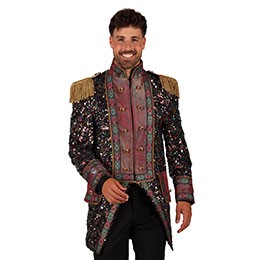 Jas heer  Sequin party mix van kleuren