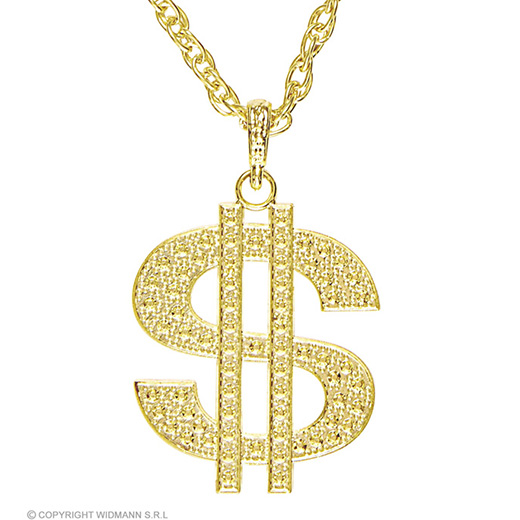 gouden dollar ketting