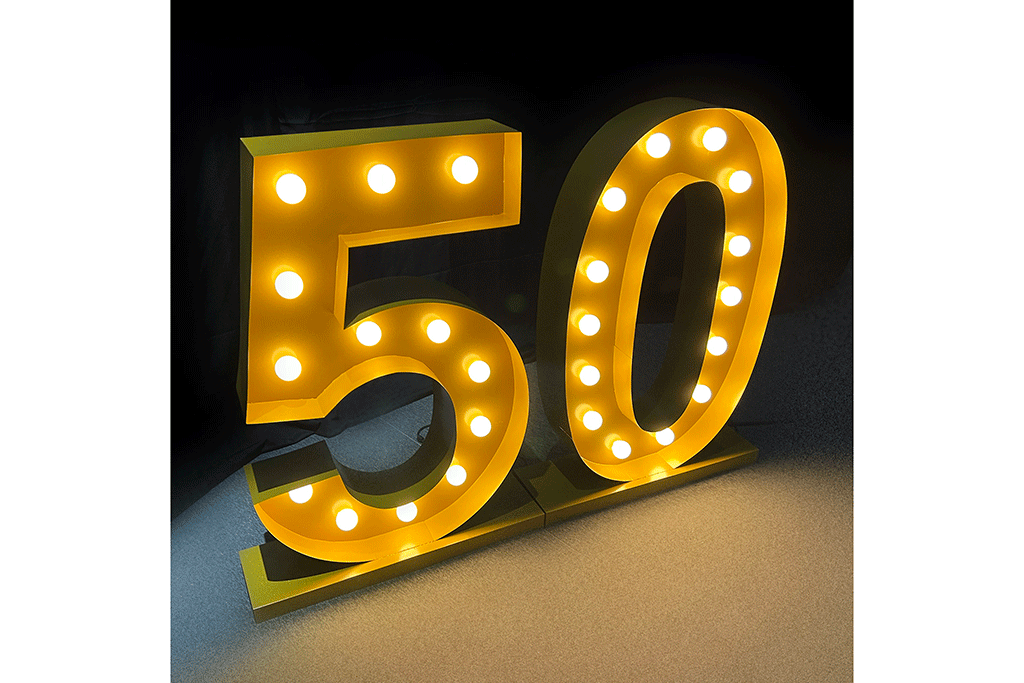 Lichtcijfers 50