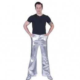 Disco Fever Broek Zilver heren