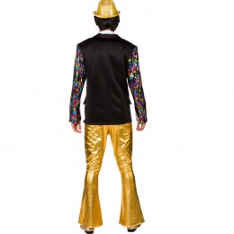 Broek Disco Goud 
