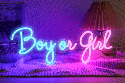 Neon ledlicht boy or girl