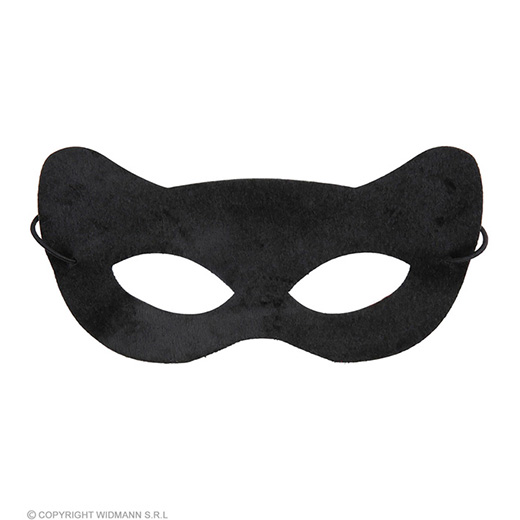 oogmasker, zwarte kat