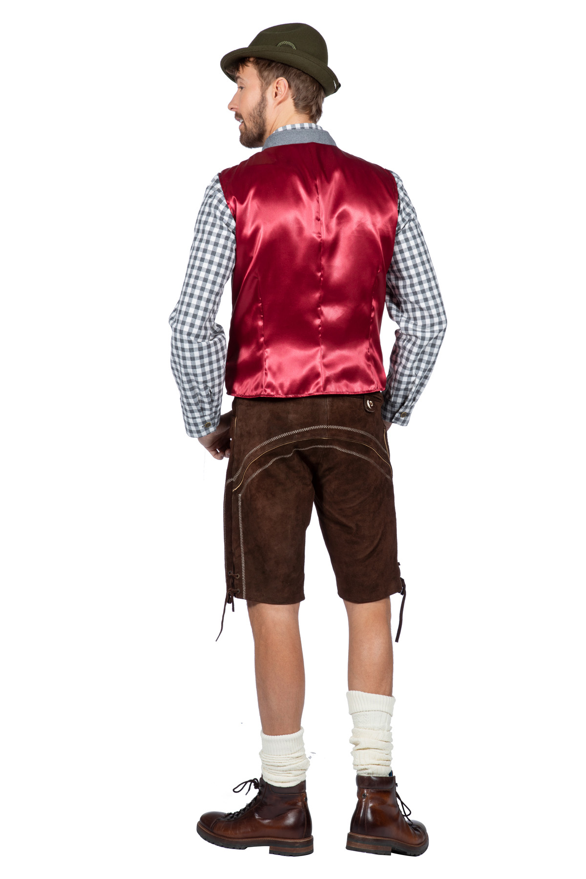 Oktoberfest vest grijs