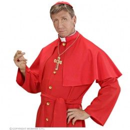 kruis met edelsteen aan ketting