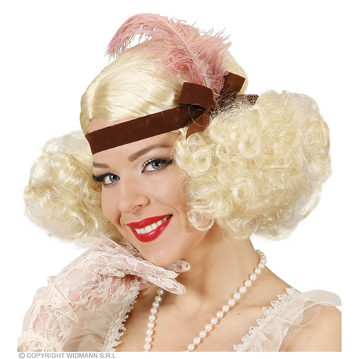 pruik burlesque blond