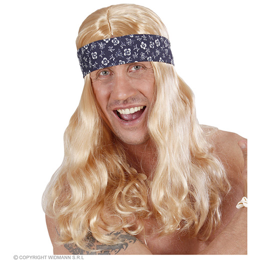 pruik, california dreaming met hoofdband