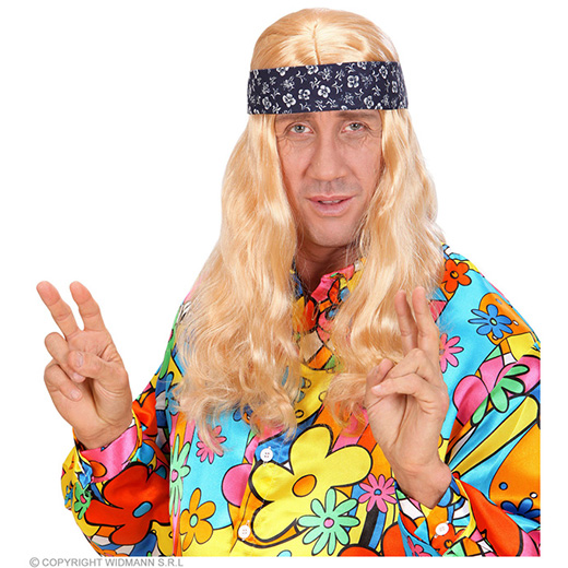 pruik, california dreaming met hoofdband