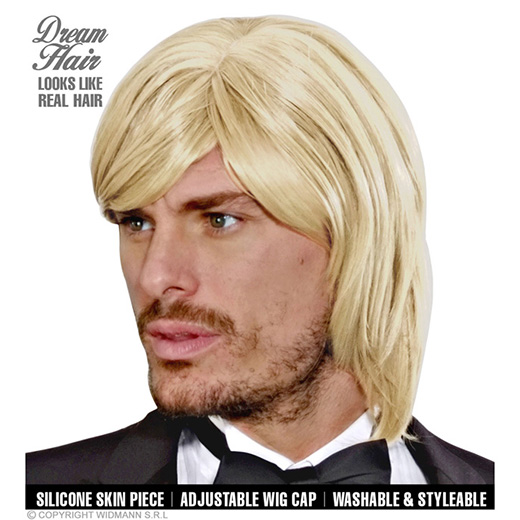 pruik droomhaar, bjorn blond