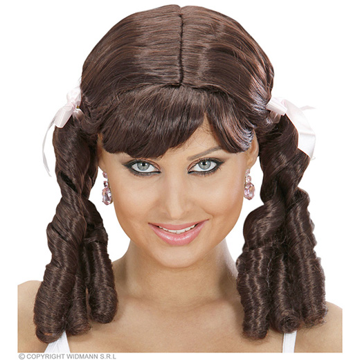 pruik, lolita bruin