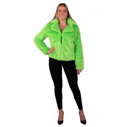 Bontjas Neon Groen