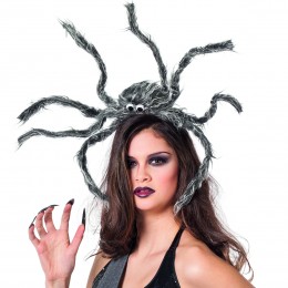 diadeem met grote spin