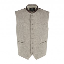 Vest oktoberfest ruitjesmotief