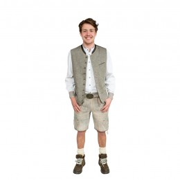 Vest oktoberfest ruitjesmotief