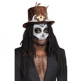 Voodoo hoed heer met haar