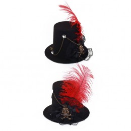 piratenhoed mini met doodskop