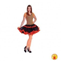 Netshirt jurkje neon oranje