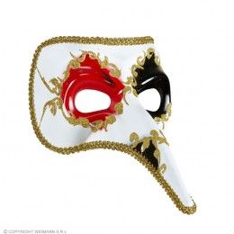 venetiaans masker met lange neus