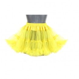 Petticoat kort geel