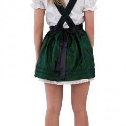 Dirndl jurkje modieus 3-delig groen kort