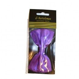 Vlinderstrikje satijn paars