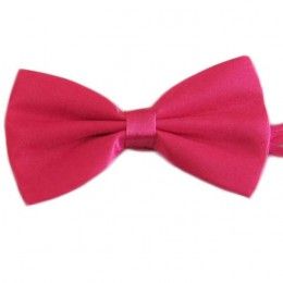 Vlinderstrikje satijn pink