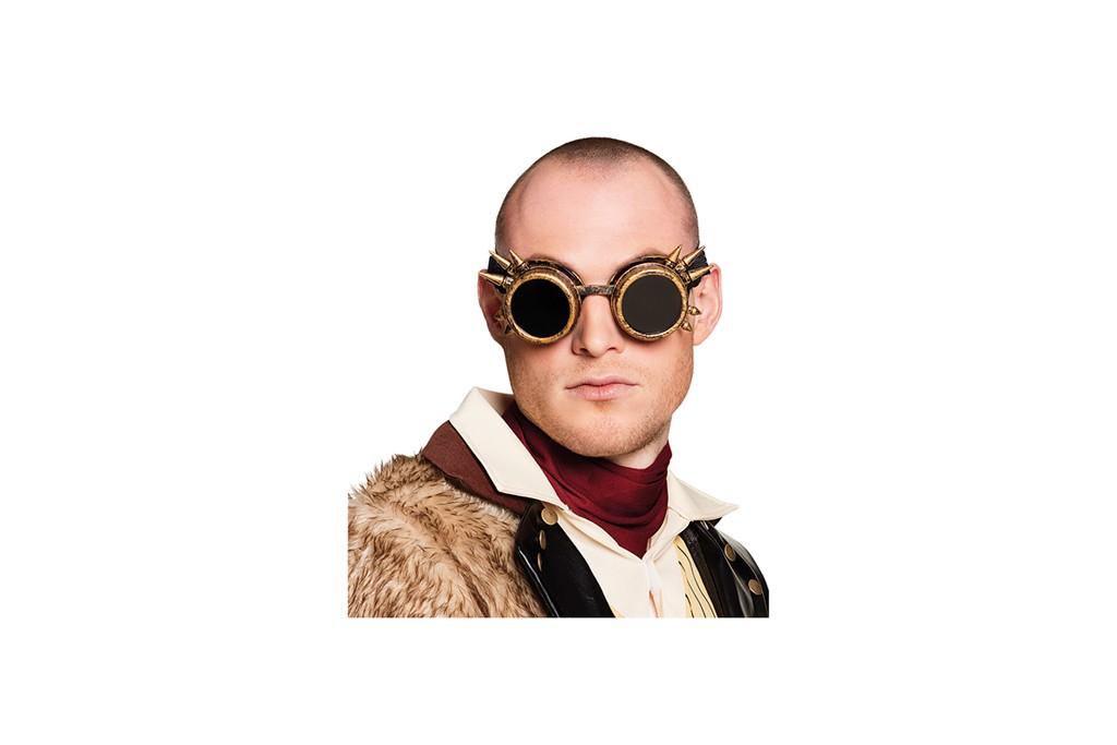 Steampunk bril cyberpunk koper