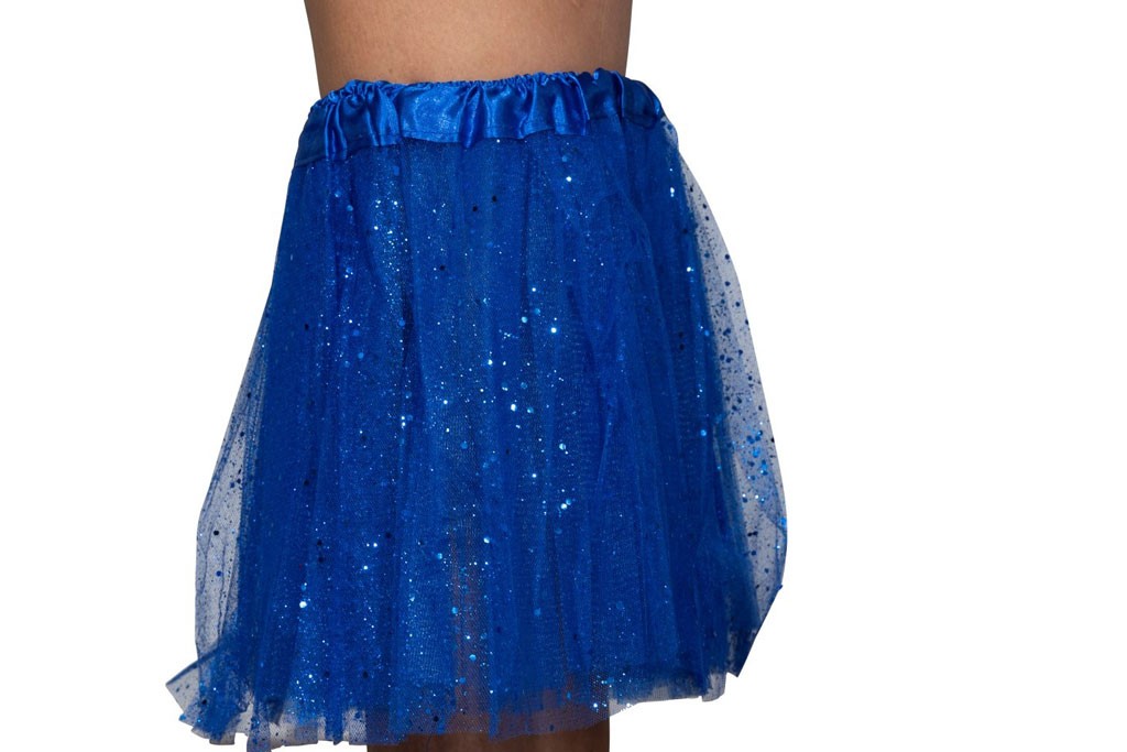 Tutu kind met glitters diverse kleuren
