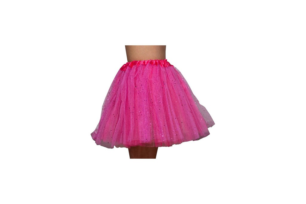 Tutu kind met glitters diverse kleuren