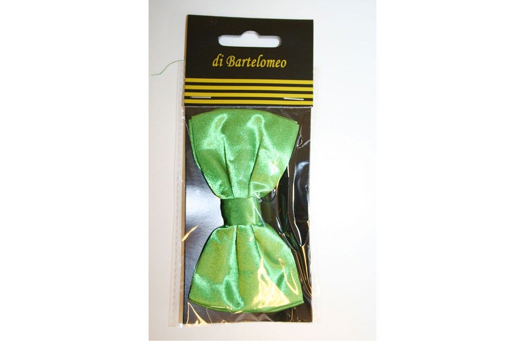 Vlinderstrikje satijn groen