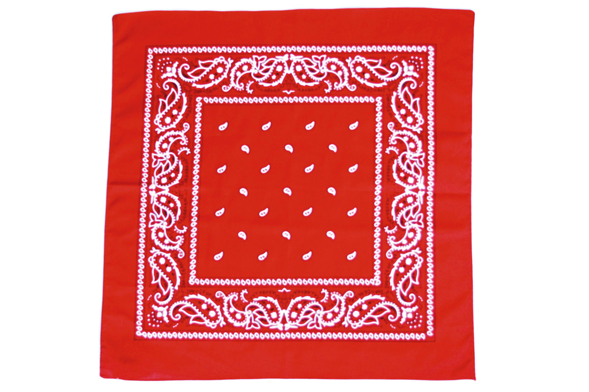 Boerenzakdoek rood luxe